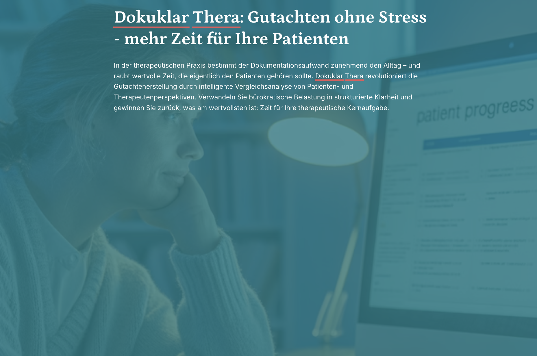 E-Book Cover DokuKlar Thera